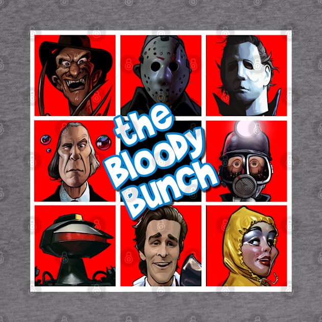 the Bloody Bunch 70/80 Killers by David Hurd Designs